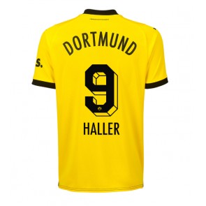 Borussia Dortmund Sebastien Haller #9 Hemmatröja 2023-24 Kortärmad